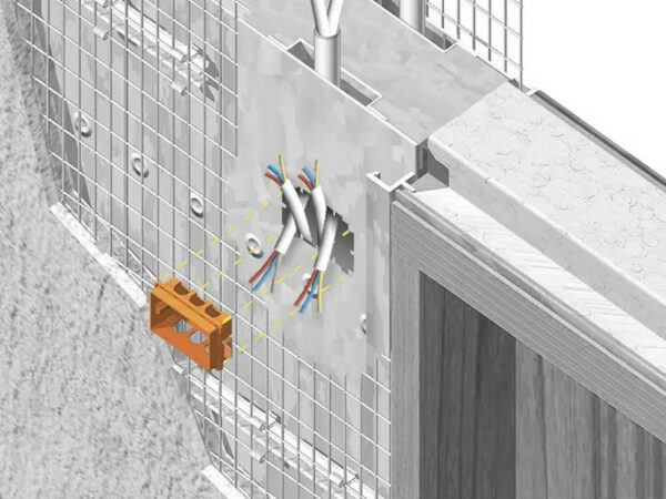 UNICO LUCE 150 mm Schiebetürsystem für doppelflügelige Glas- & Holztürblätter in Massivwand – Bild 8